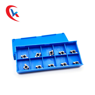 8GR-R PVD Coaing 10 ένθετα ανά συσκευασία συμβατά με μηχανές CNC Ένθετα με αυλάκωση καρβιδίου