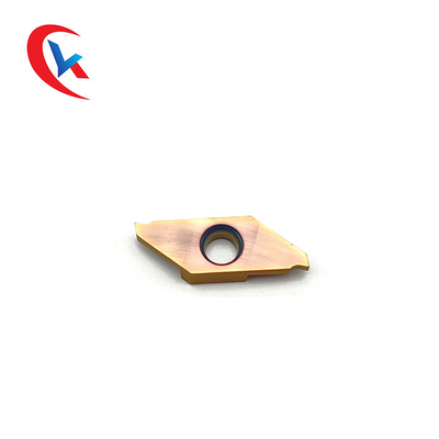 TKF16R200-S16 για το περιστροφικό πλάτος 1.03.0mm επίστρωμα ProcessingCarbide αυλακώσεων τόρνων PVD που αυλακώνει τα ένθετα