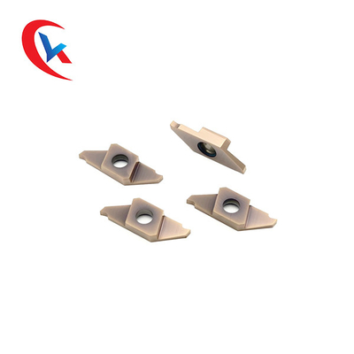 TKF16R200-S16 για το περιστροφικό πλάτος 1.03.0mm επίστρωμα ProcessingCarbide αυλακώσεων τόρνων PVD που αυλακώνει τα ένθετα