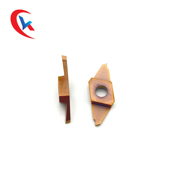 TKF16L200-S16 για το περιστροφικό πλάτος 1.03.0mm επίστρωμα ProcessingCarbide αυλακώσεων τόρνων PVD που αυλακώνει τα ένθετα
